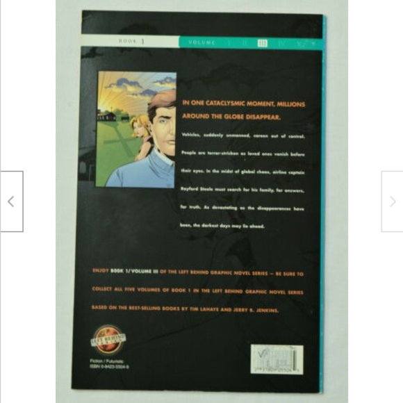 Left Behind Book 1 Volume 3 Graphic Novel Comic Tim LaHaye Jerry Jenkins 2001 - Picture 2 of 2